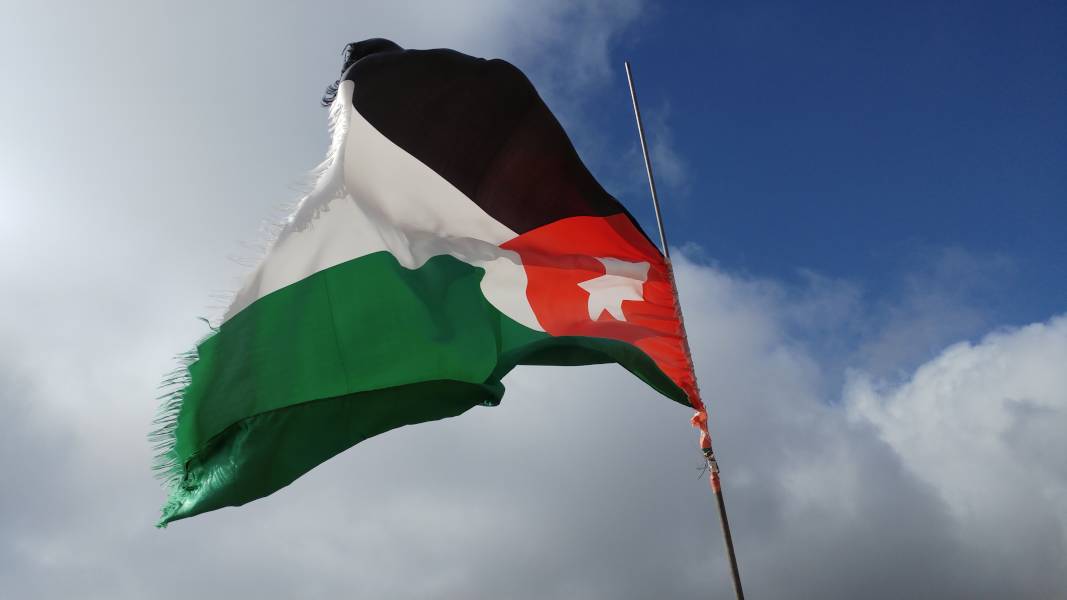 Jordanien Flagge