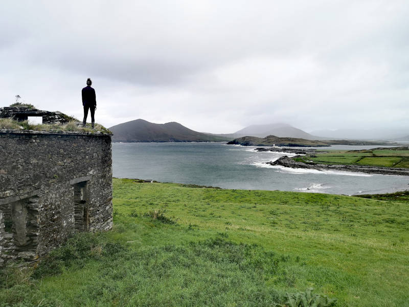 Irland Valentia Island Leuchtturm