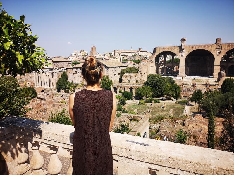 Rom Forum Romanum Italien RUndreise Modeblog Kulturblazer